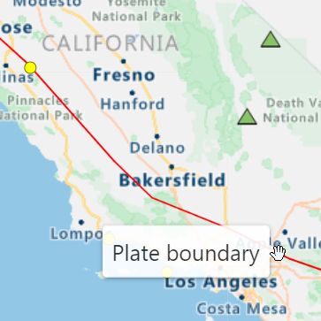 An example of a US plate boundary overlay tooltip.